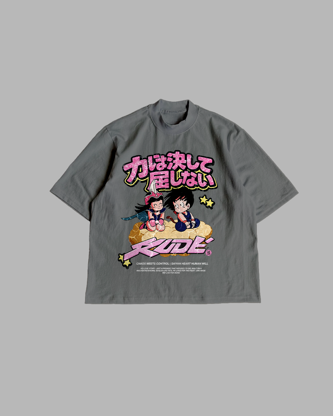 WARRIORS VOW 'PREMIUM' OVERSIZED TEE