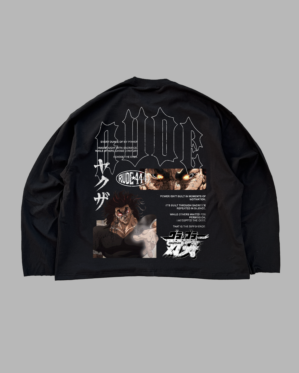 THRILL OF THE FIGHT - OVERSIZED LONG SLEEVE