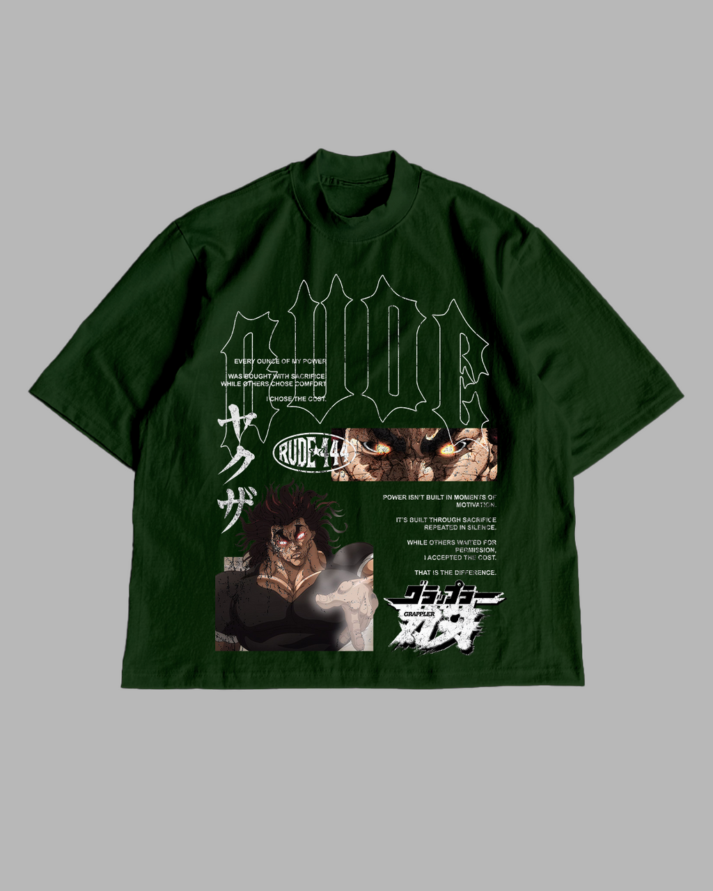 ABSOLUTE BY NATURE 'PREMIUM' OVERSIZED TEE