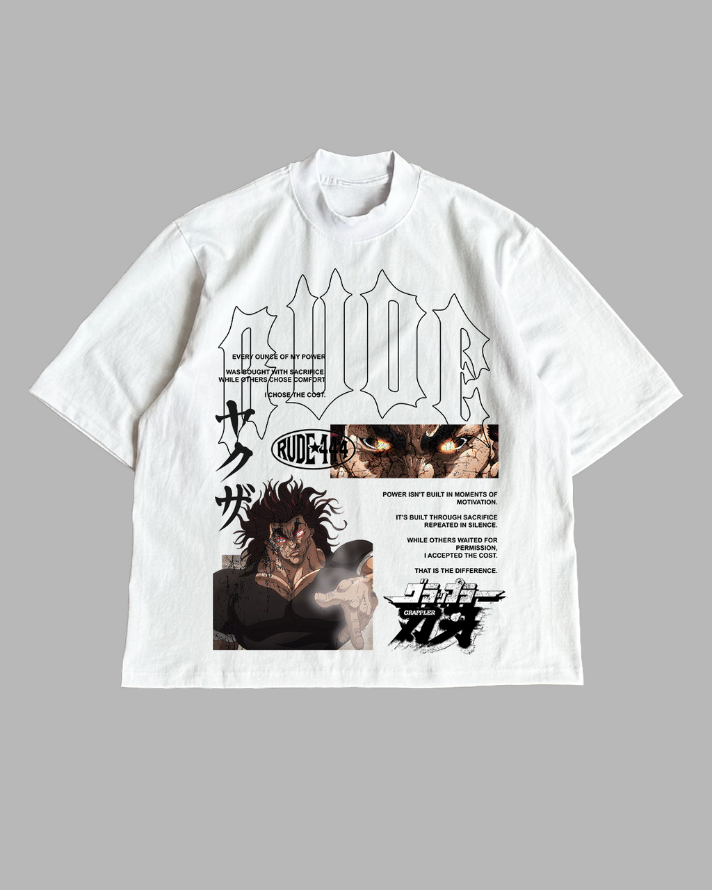 ABSOLUTE BY NATURE 'PREMIUM' OVERSIZED TEE