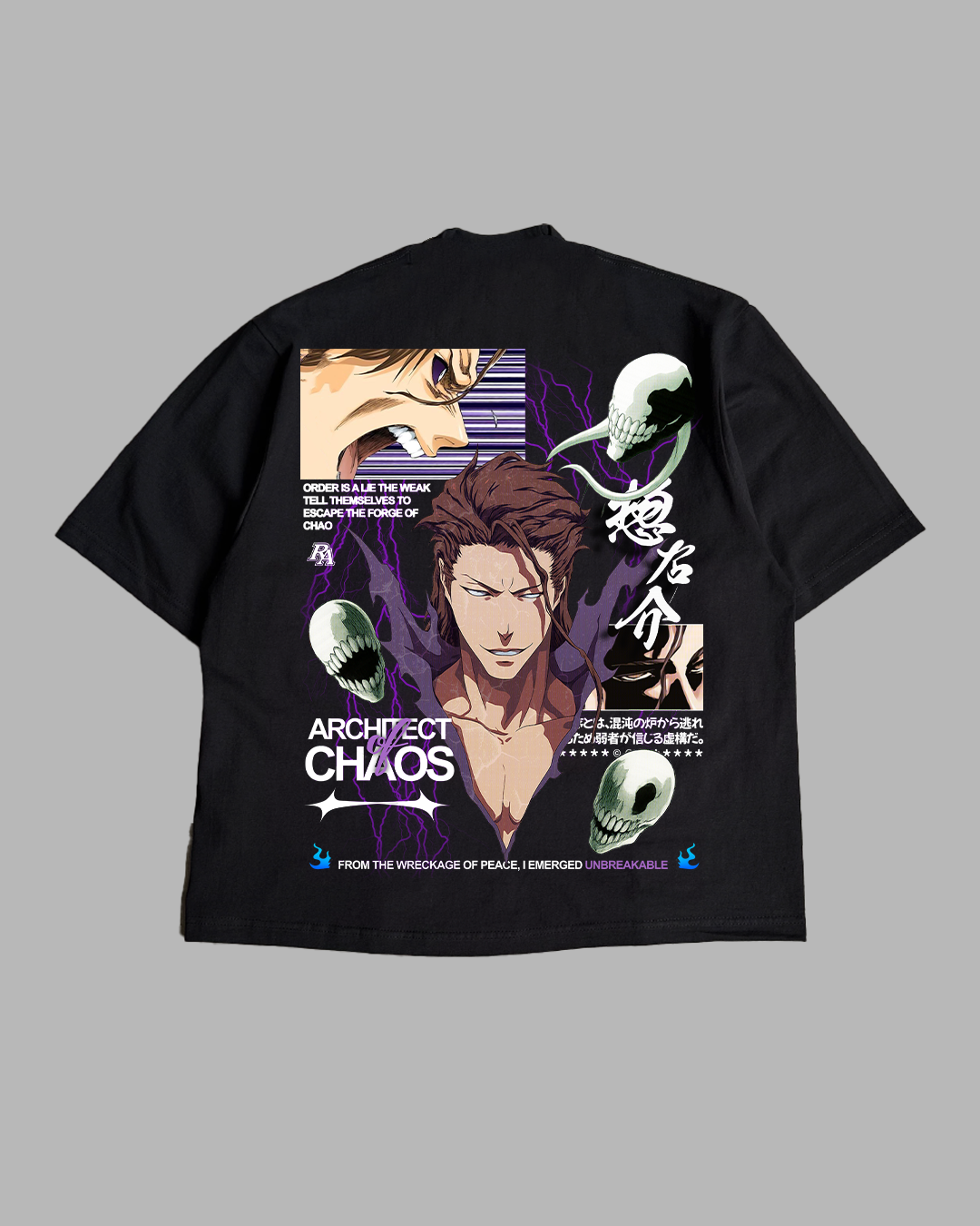ARCHITECT OF CHAOS 'PREMIUM' OVERSIZED TEE