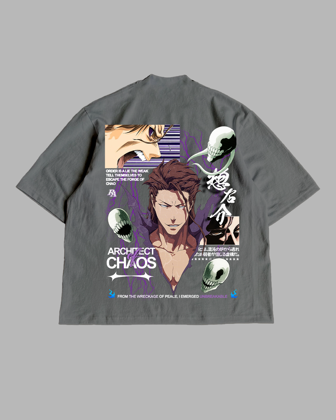 ARCHITECT OF CHAOS 'PREMIUM' OVERSIZED TEE