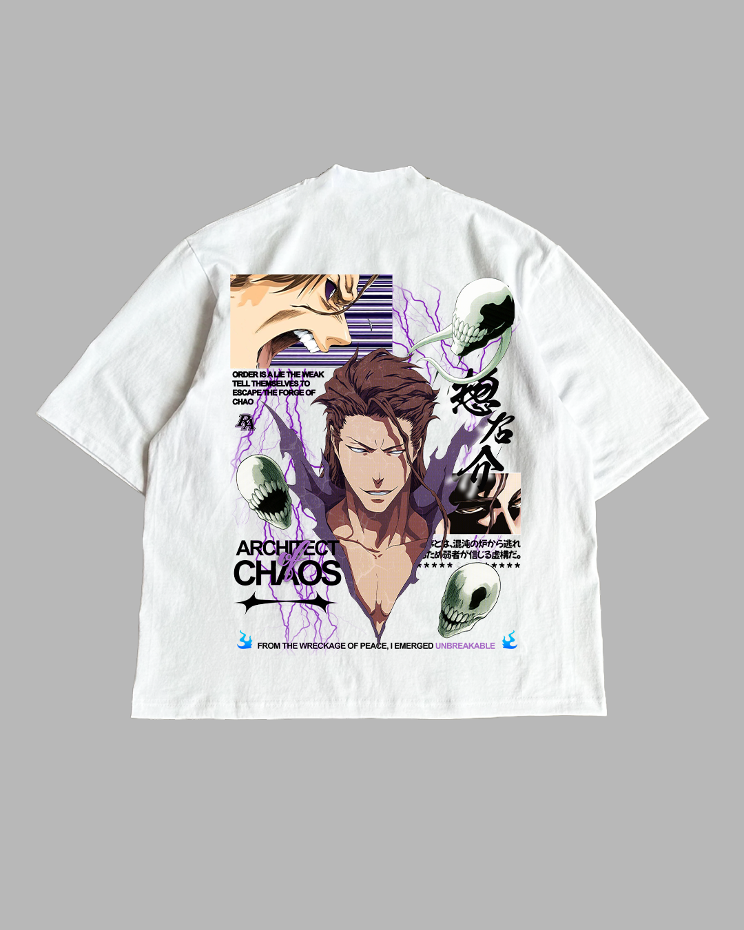 ARCHITECT OF CHAOS 'PREMIUM' OVERSIZED TEE