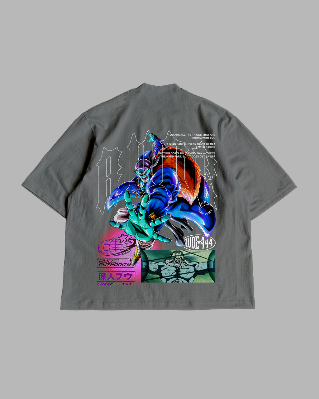 KING OF DESTRUCTION 'PREMIUM' OVERSIZED TEE