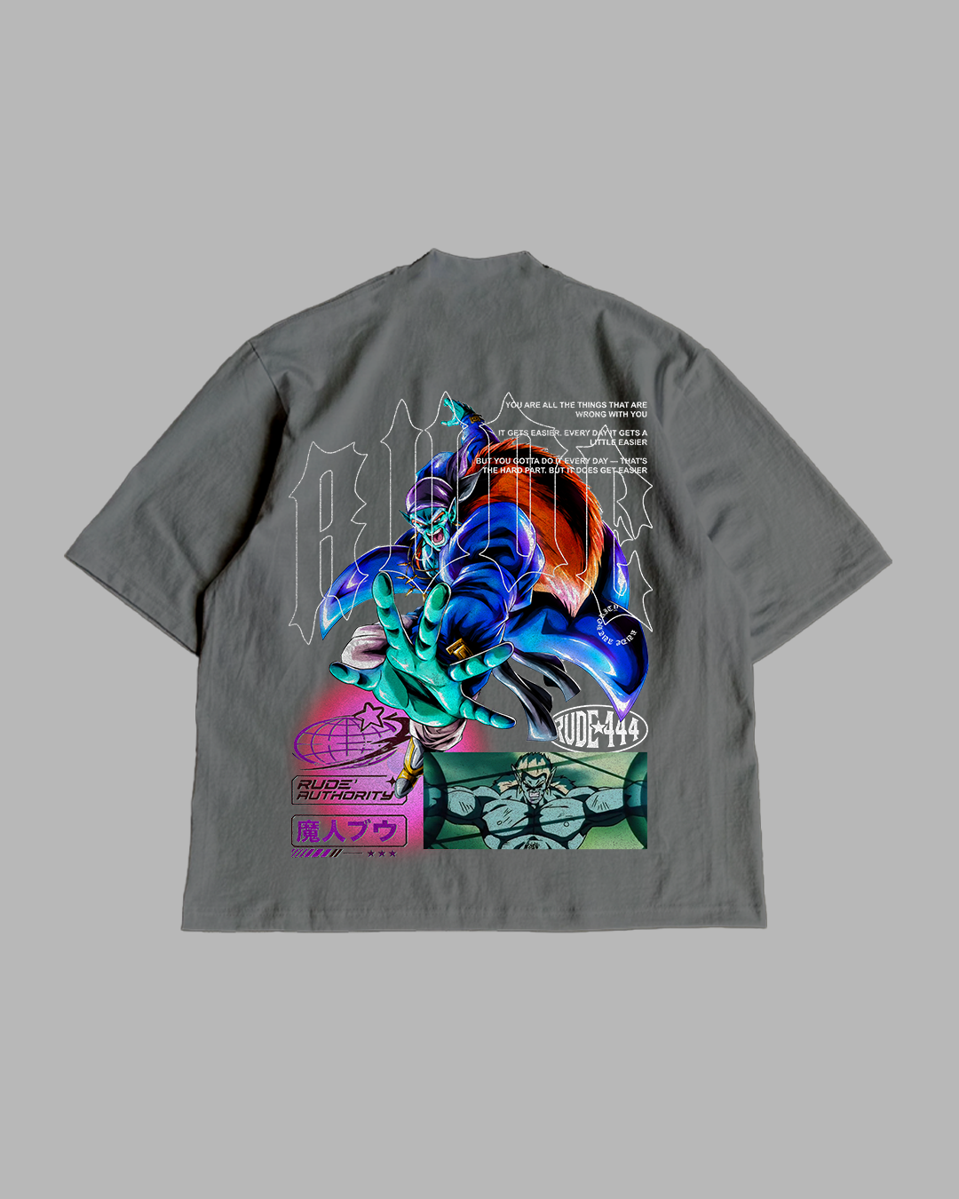 KING OF DESTRUCTION 'PREMIUM' OVERSIZED TEE