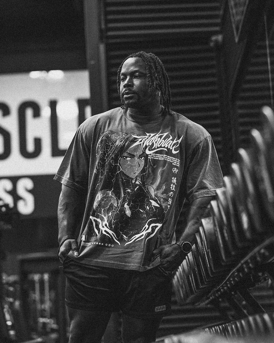 FLASH BLADE 'PREMIUM' OVERSIZED TEE