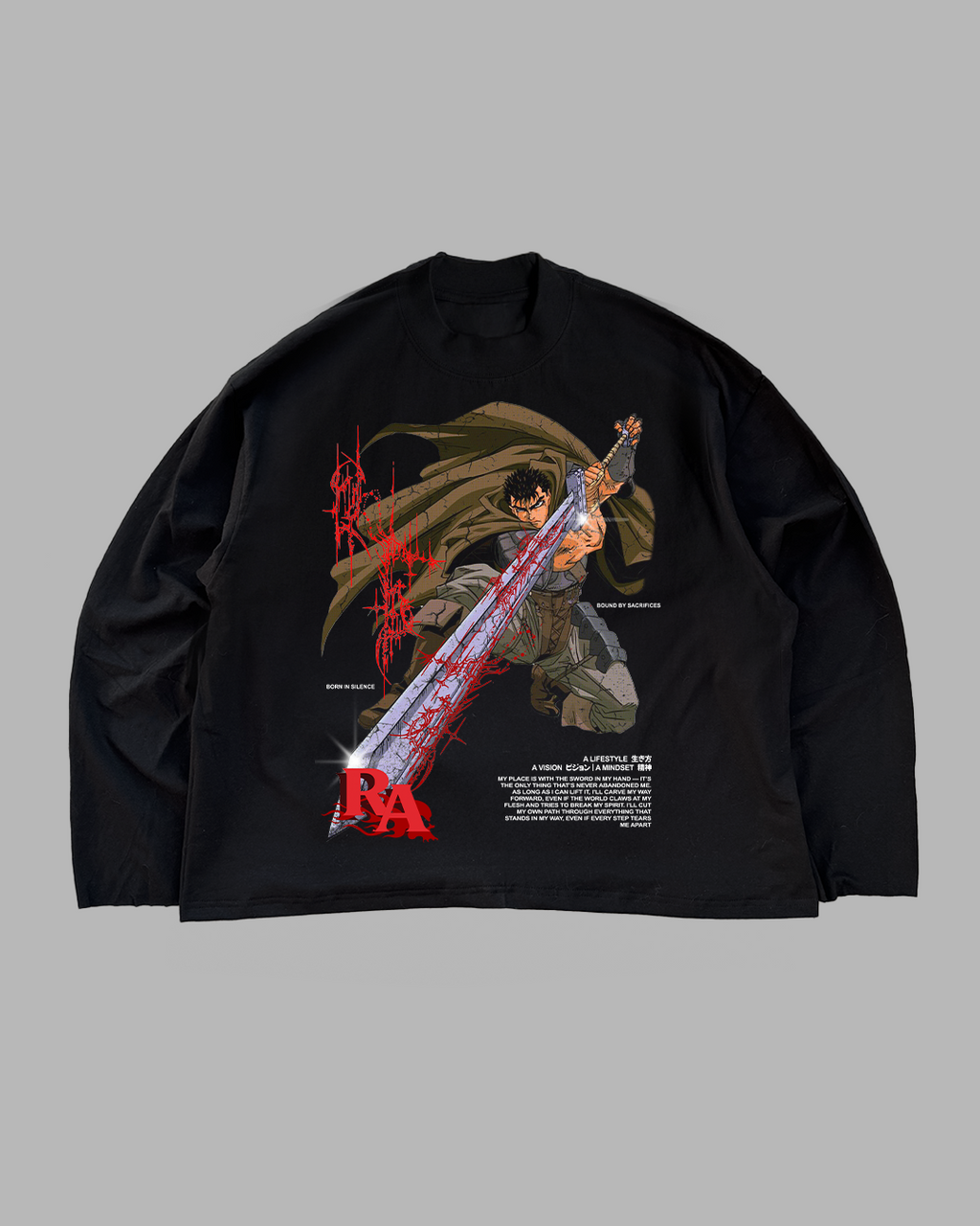 IRON PATH - OVERSIZED LONG SLEEVE