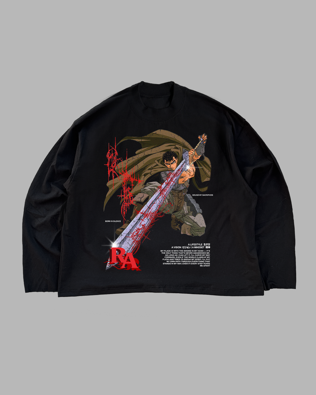 IRON PATH - OVERSIZED LONG SLEEVE