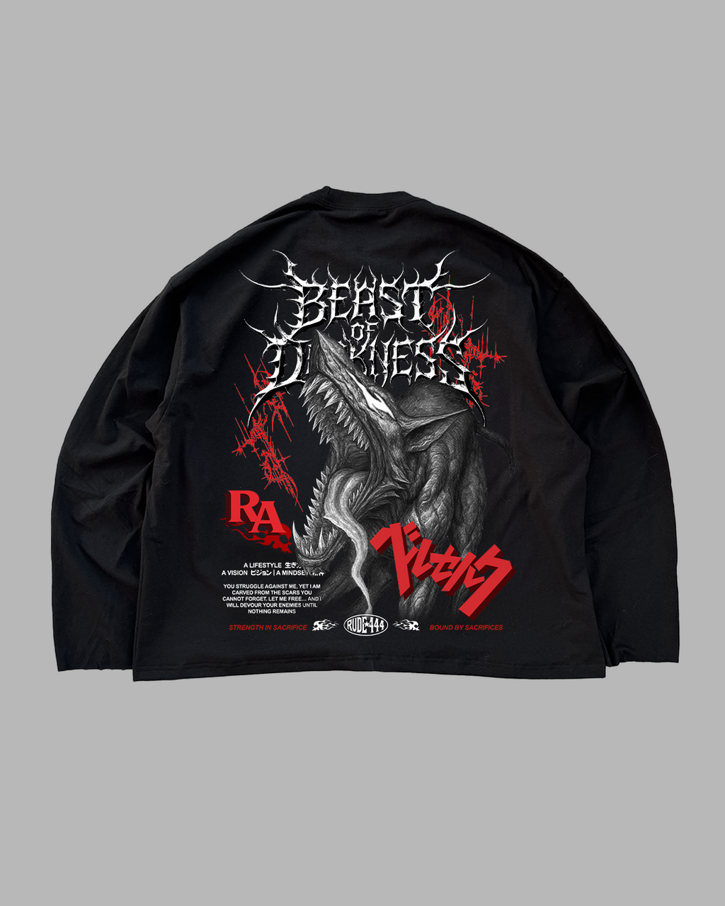 IRON PATH - OVERSIZED LONG SLEEVE