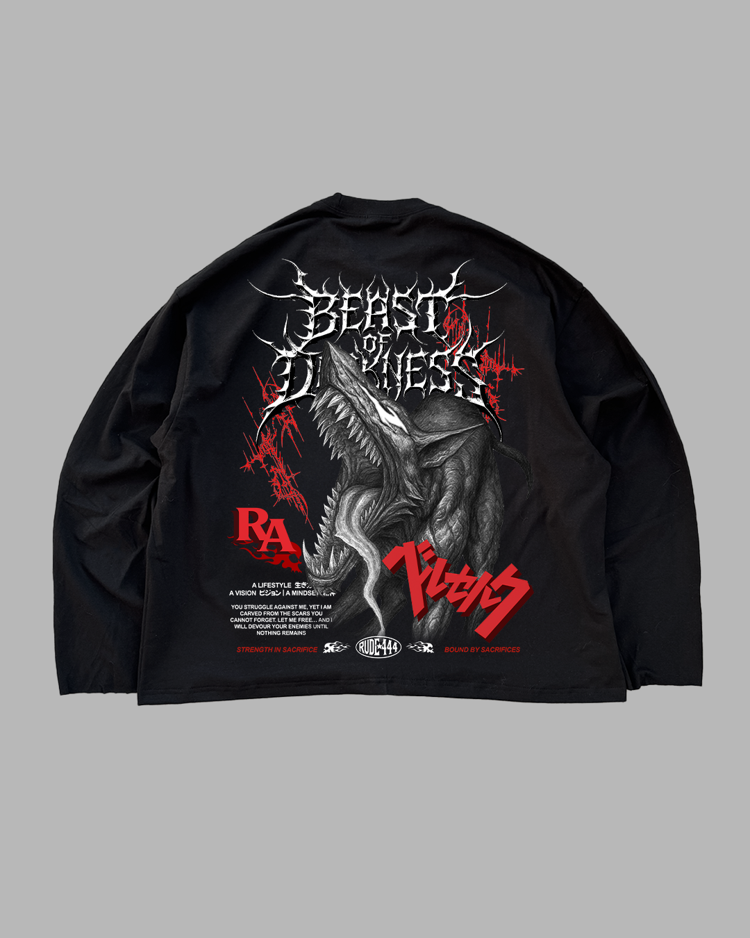 IRON PATH - OVERSIZED LONG SLEEVE