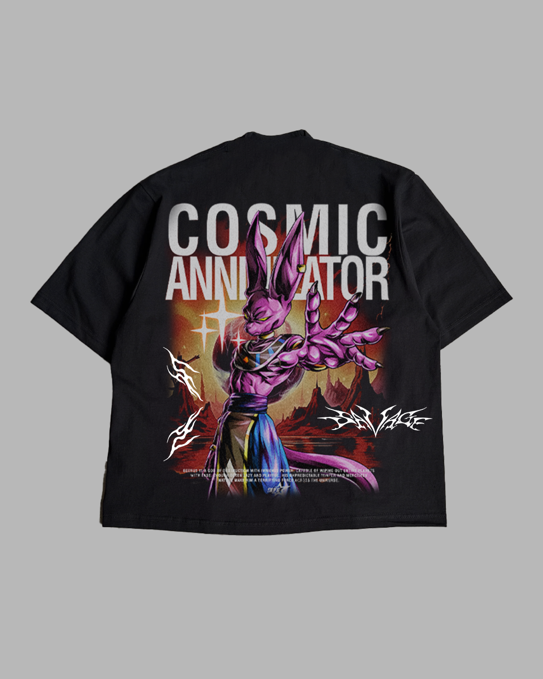 COSMIC ANNIHILATOR OVERSIZED TEE