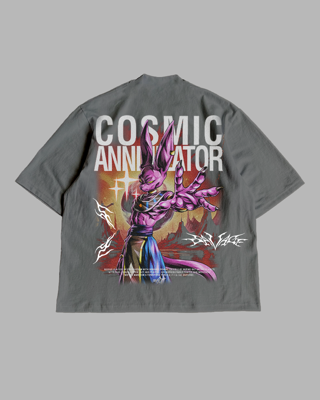 COSMIC ANNIHILATOR OVERSIZED TEE