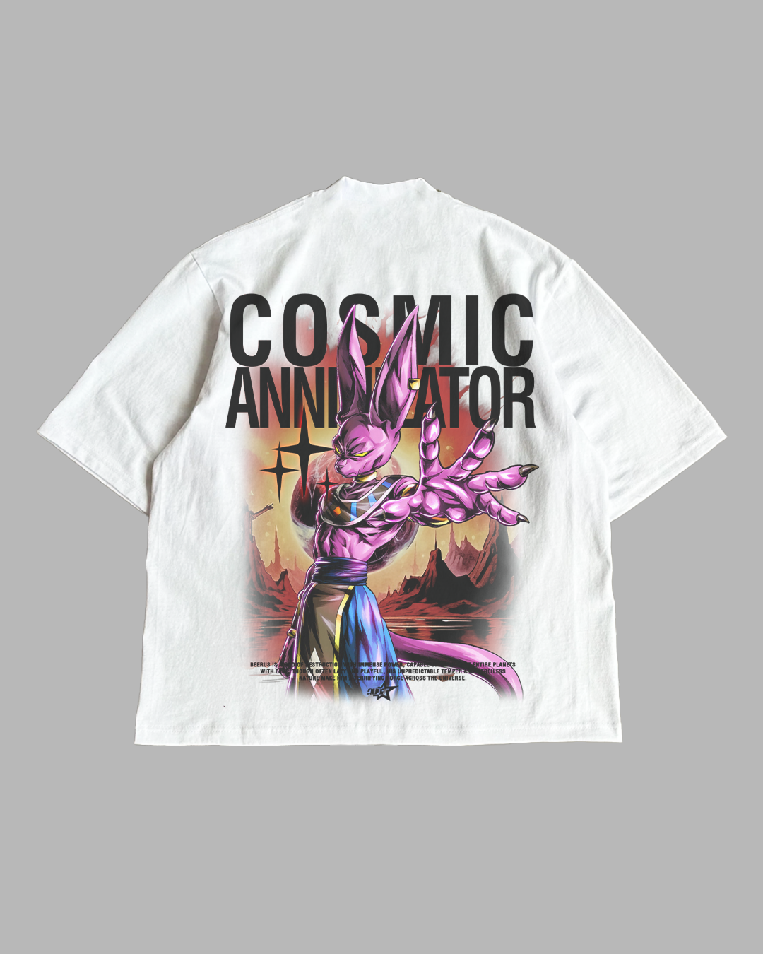 COSMIC ANNIHILATOR OVERSIZED TEE