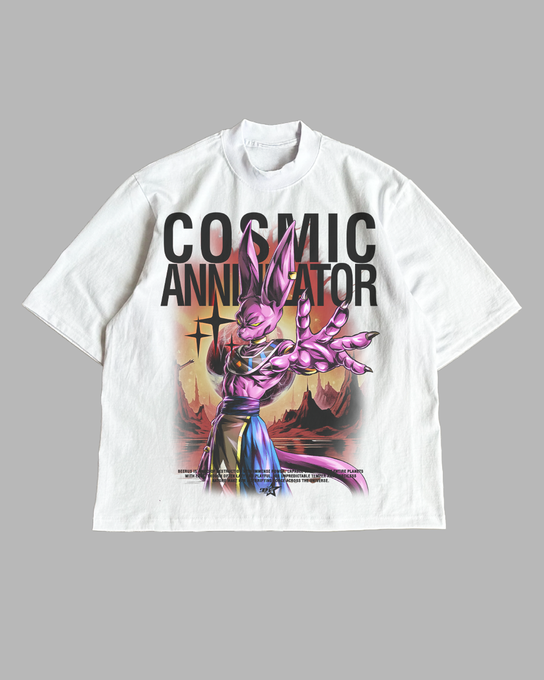 COSMIC ANNIHILATOR OVERSIZED TEE