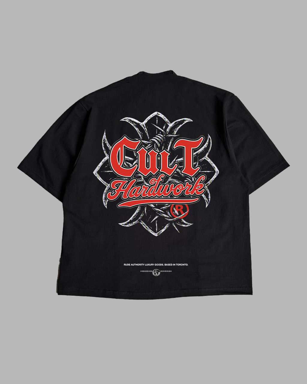 CULT OF HARD WORK 'PREMIUM' OVERSIZED BOX TEE