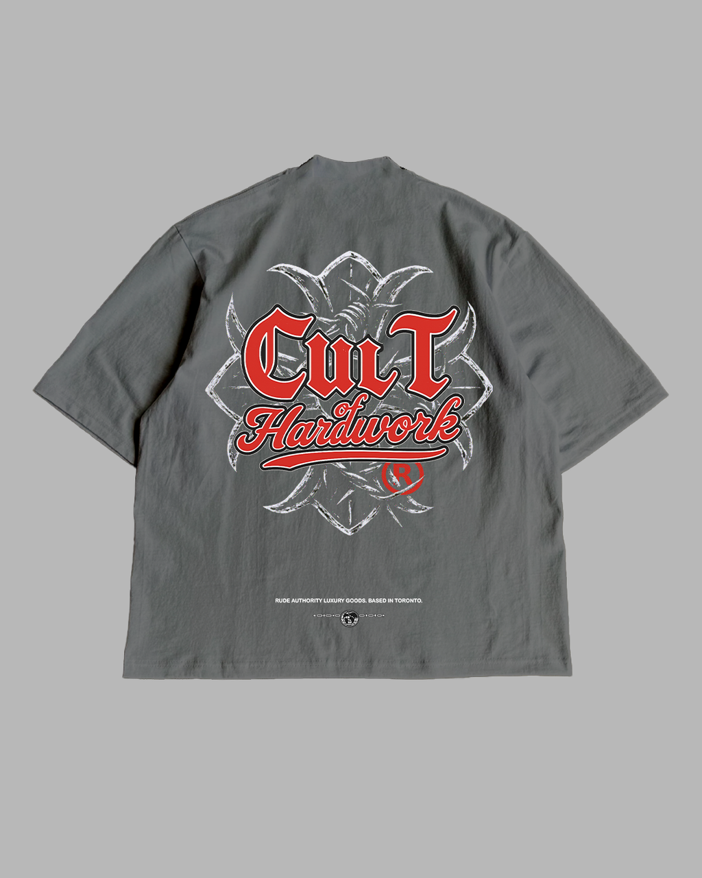 CULT OF HARD WORK 'PREMIUM' OVERSIZED BOX TEE