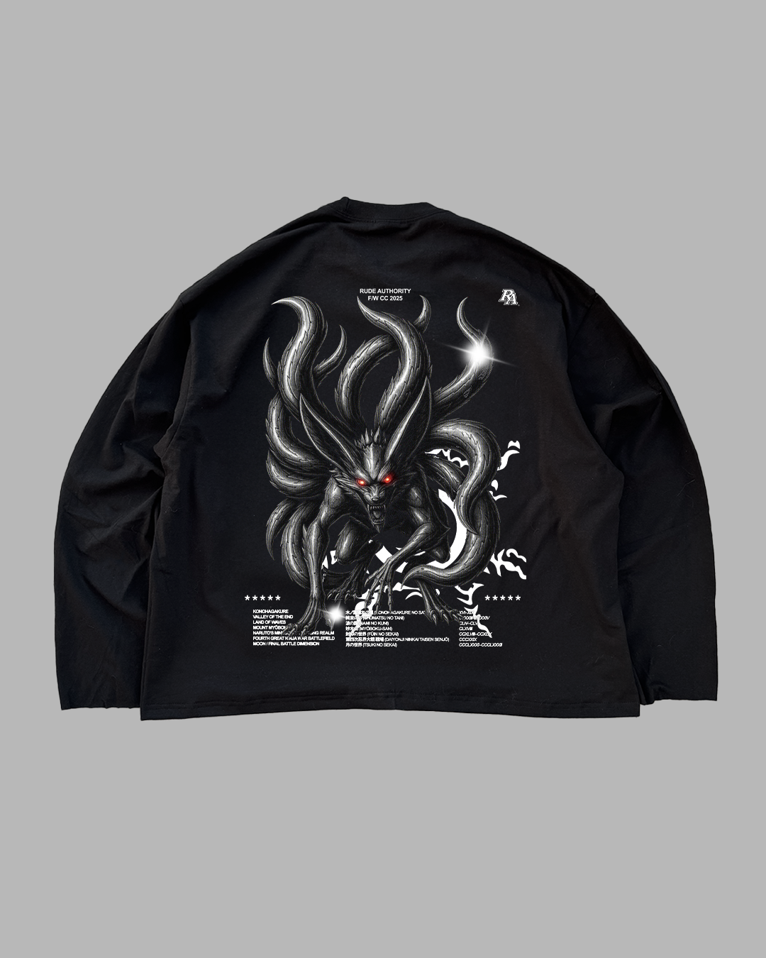 CURSED ASCENSION 'PREMIUM' OVERSIZED LONG SLEEVE