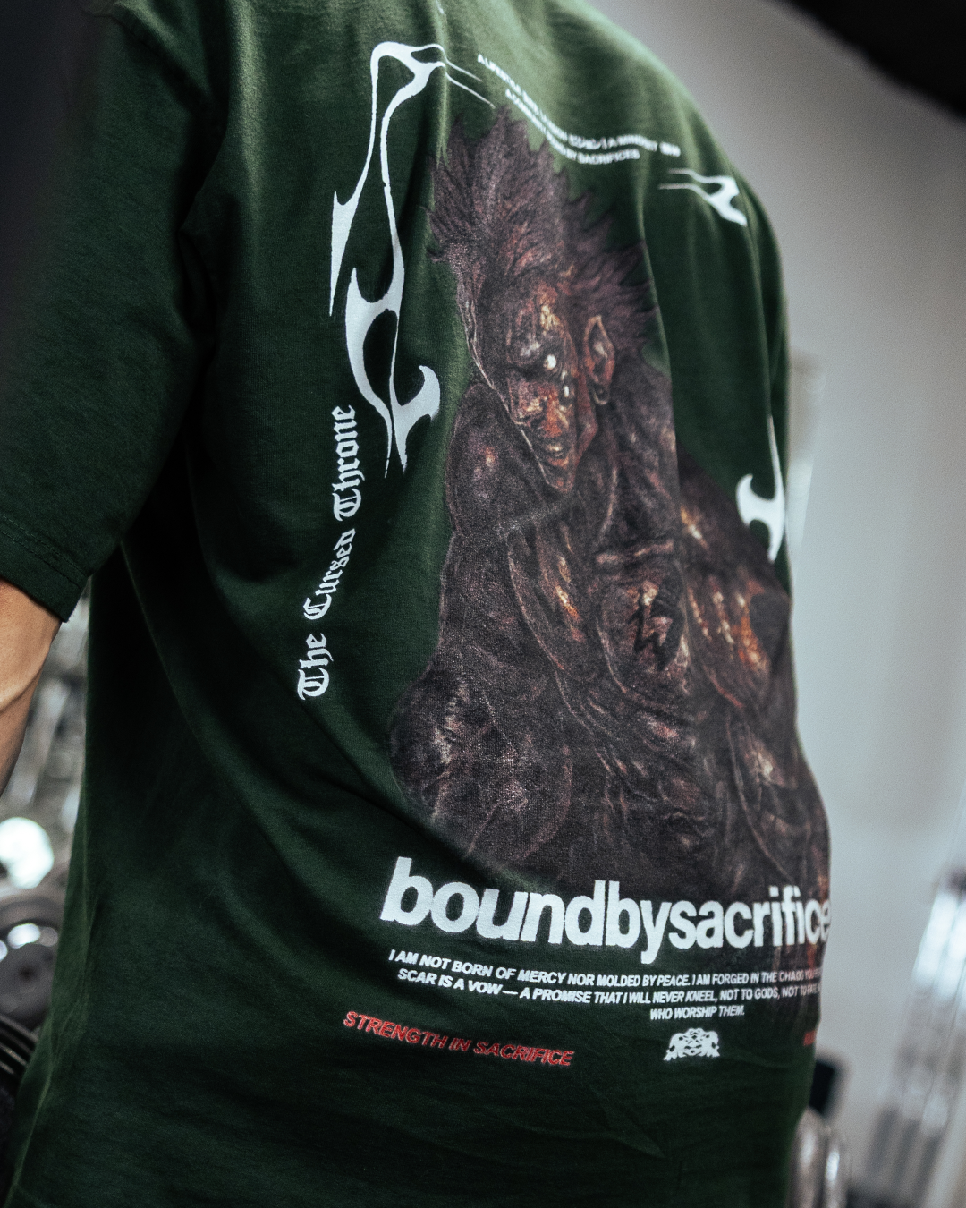 CURSED THRONE 'PREMIUM' OVERSIZED TEE