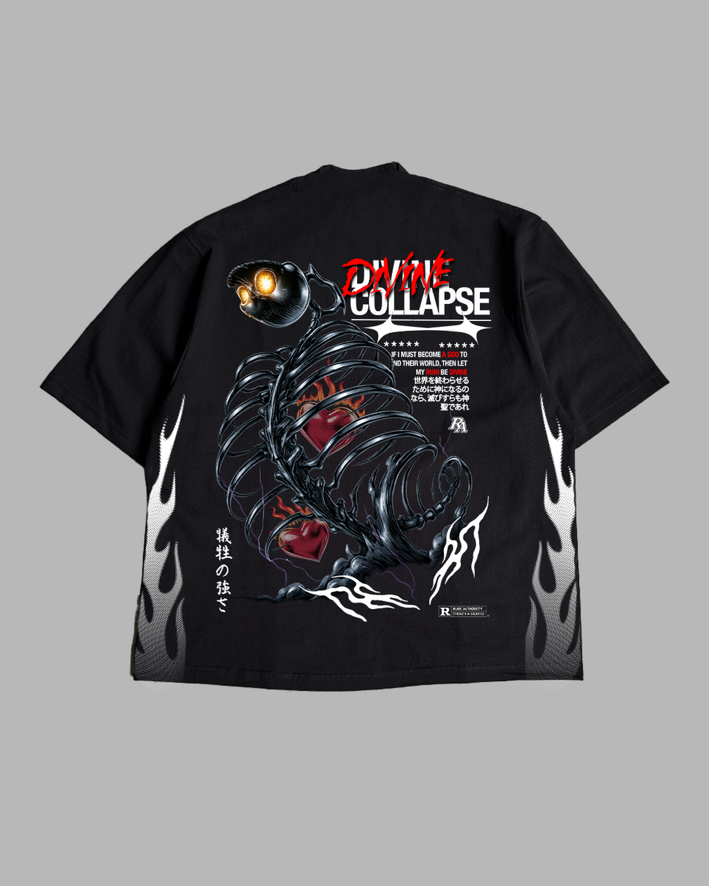 DIVINE COLLAPSE PREMIUM OVERSIZED TEE