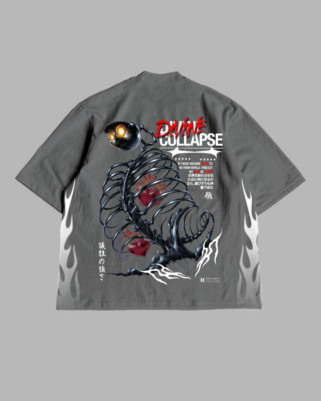 DIVINE COLLAPSE PREMIUM OVERSIZED TEE