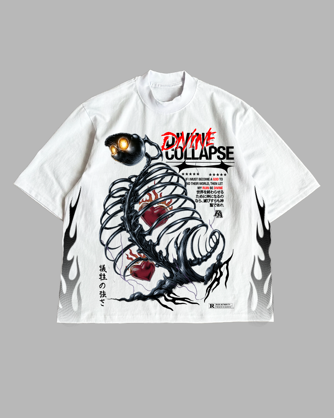 DIVINE COLLAPSE PREMIUM OVERSIZED TEE