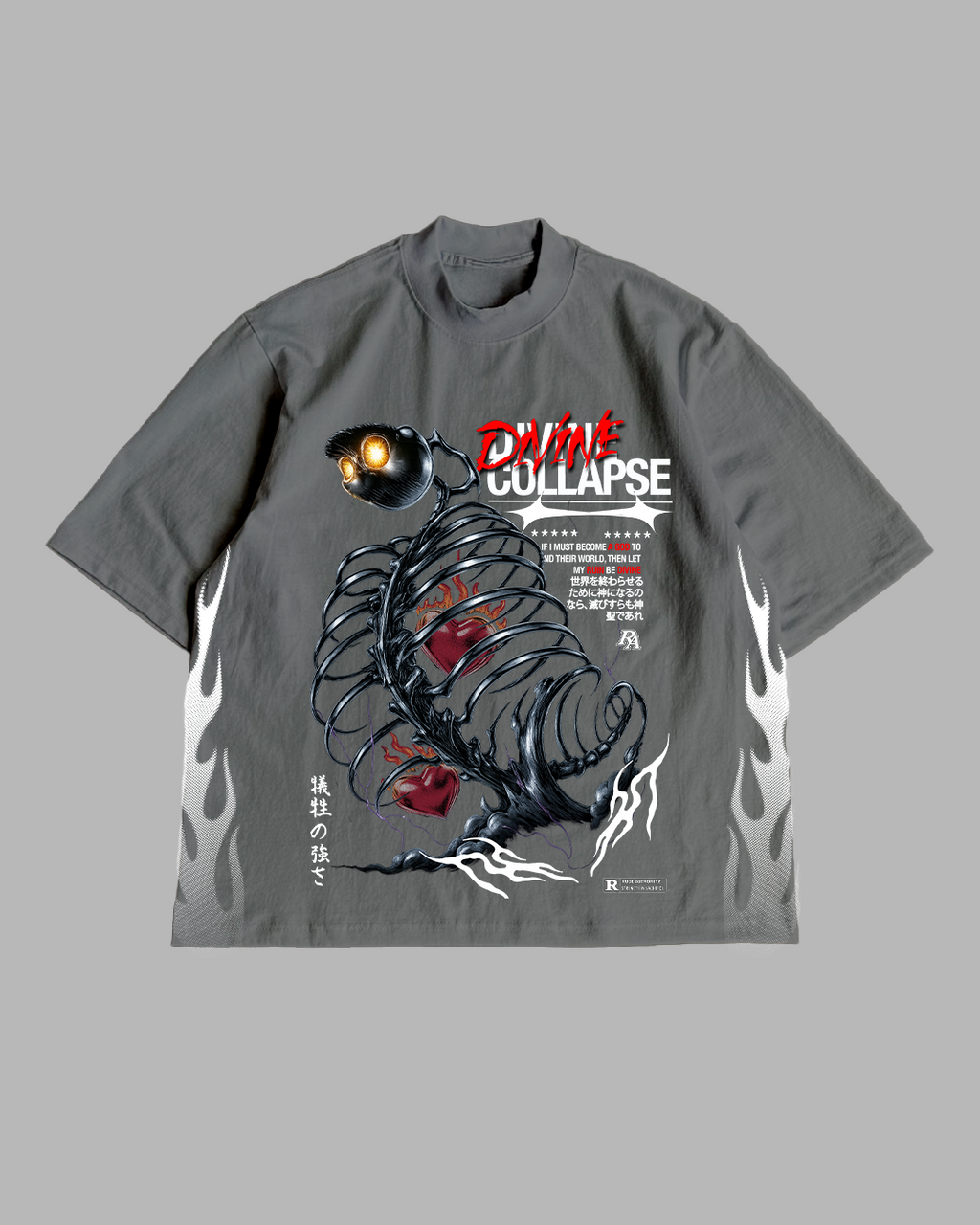 DIVINE COLLAPSE PREMIUM OVERSIZED TEE
