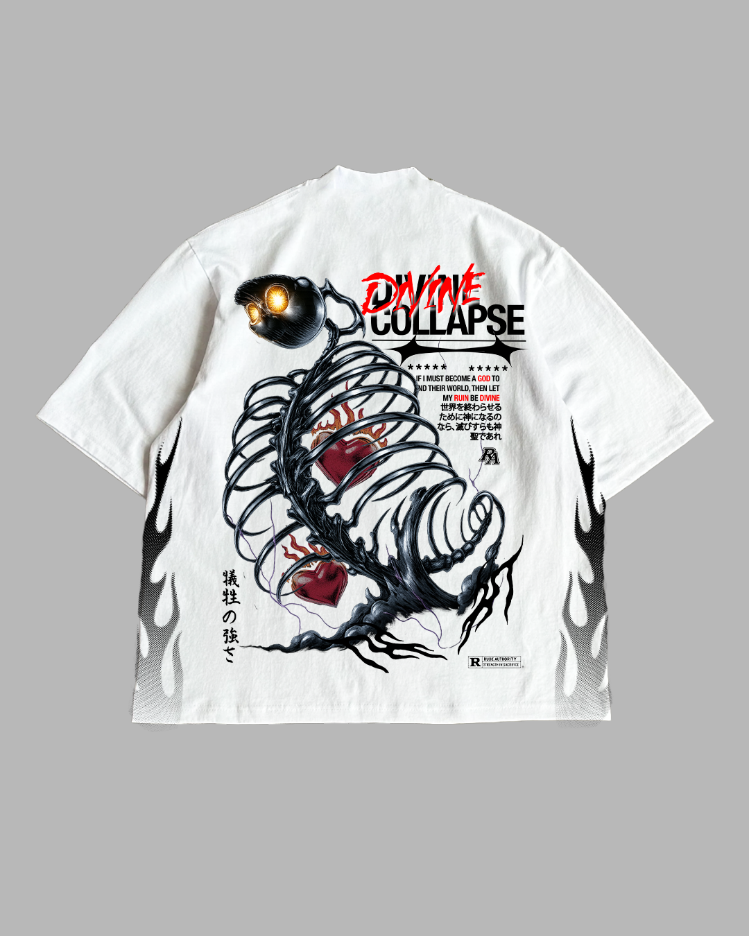 DIVINE COLLAPSE PREMIUM OVERSIZED TEE