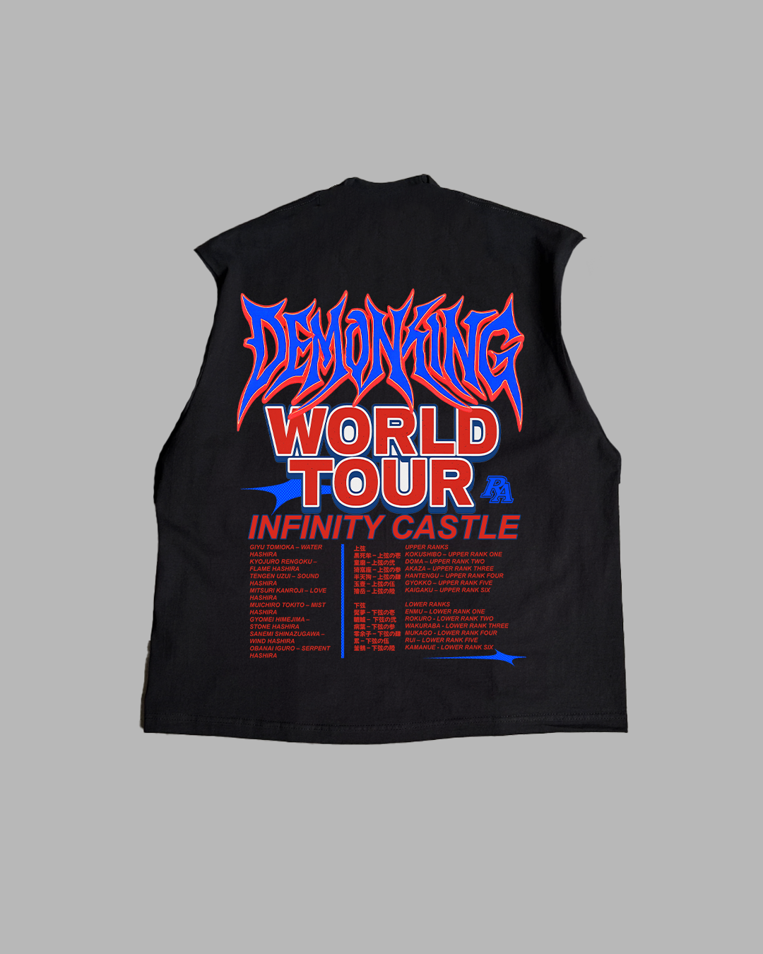 DEMON KING 'LEGACY' OVERSIZED TEE