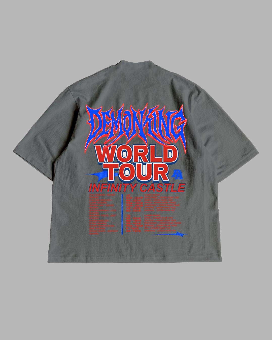 DEMON KING 'LEGACY' OVERSIZED TEE