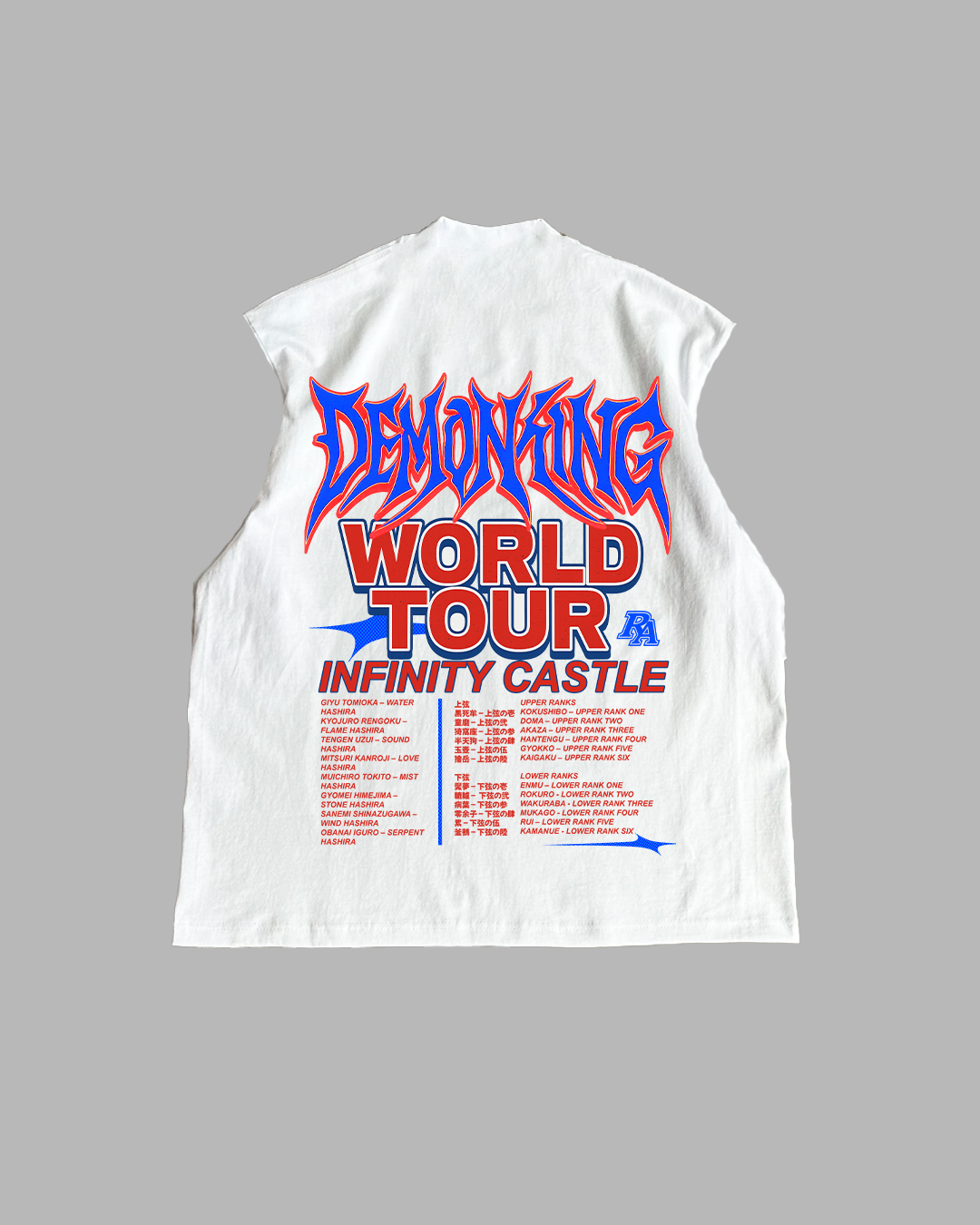 DEMON KING 'LEGACY' OVERSIZED TEE