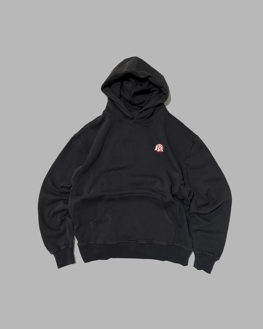 BLOOD PAIN ASHES 'PERFORMANCE' DROP SHOULDER HOODIE