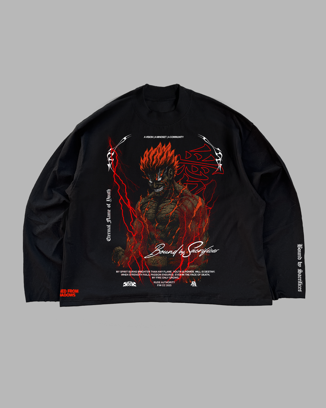 CHILD OF THUNDER 'PREMIUM' OVERSIZED LONG SLEEVE