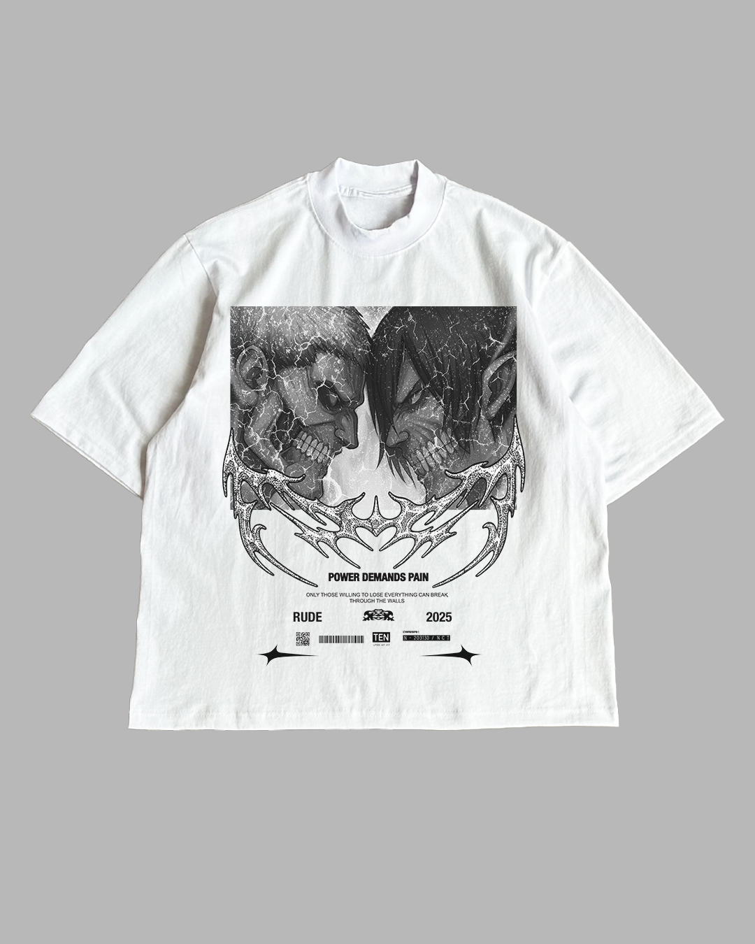 WRATH & RUIN PREMIUM OVERSIZED TEE