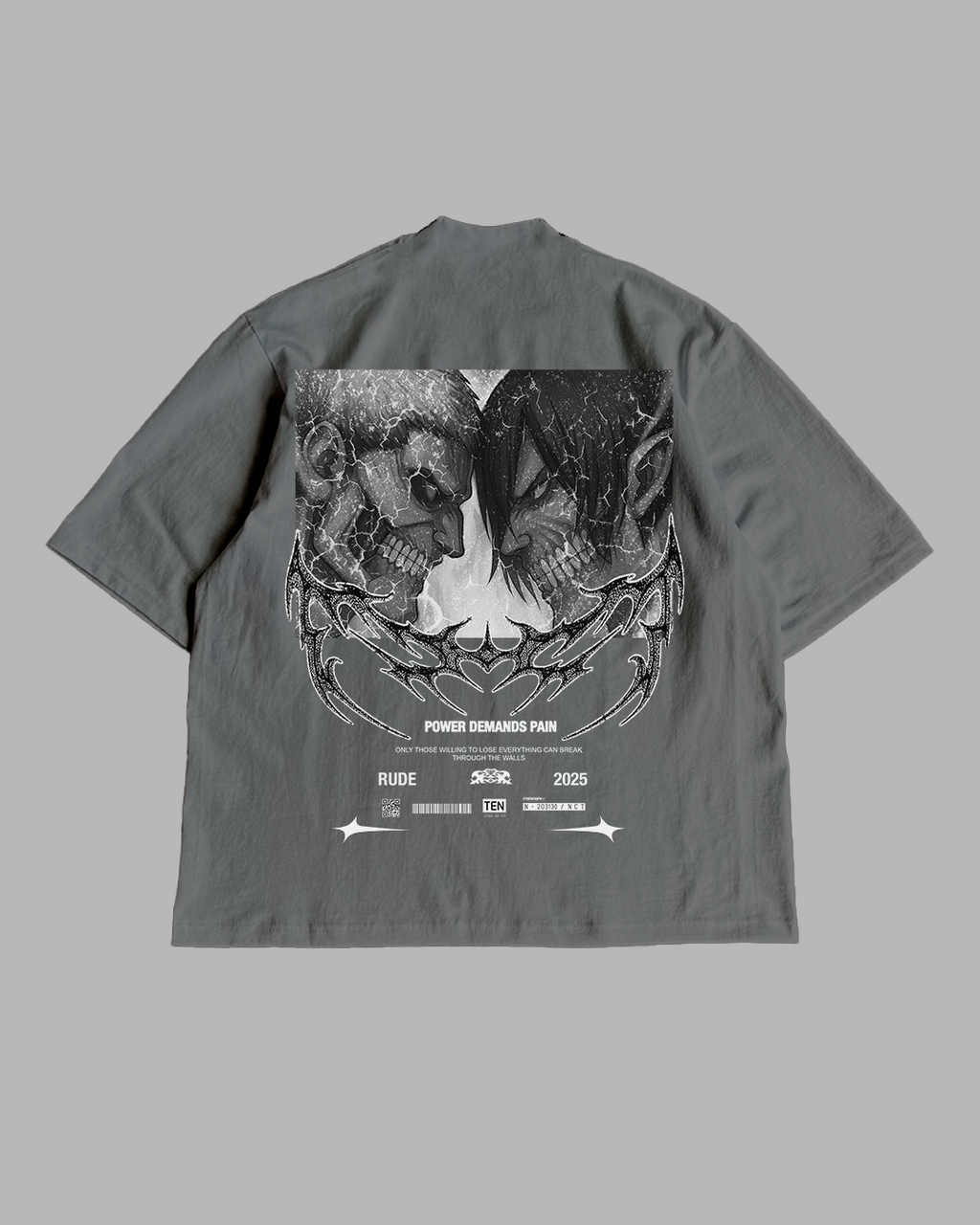 WRATH & RUIN PREMIUM OVERSIZED TEE