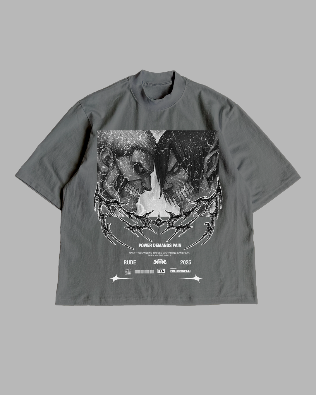 WRATH & RUIN PREMIUM OVERSIZED TEE