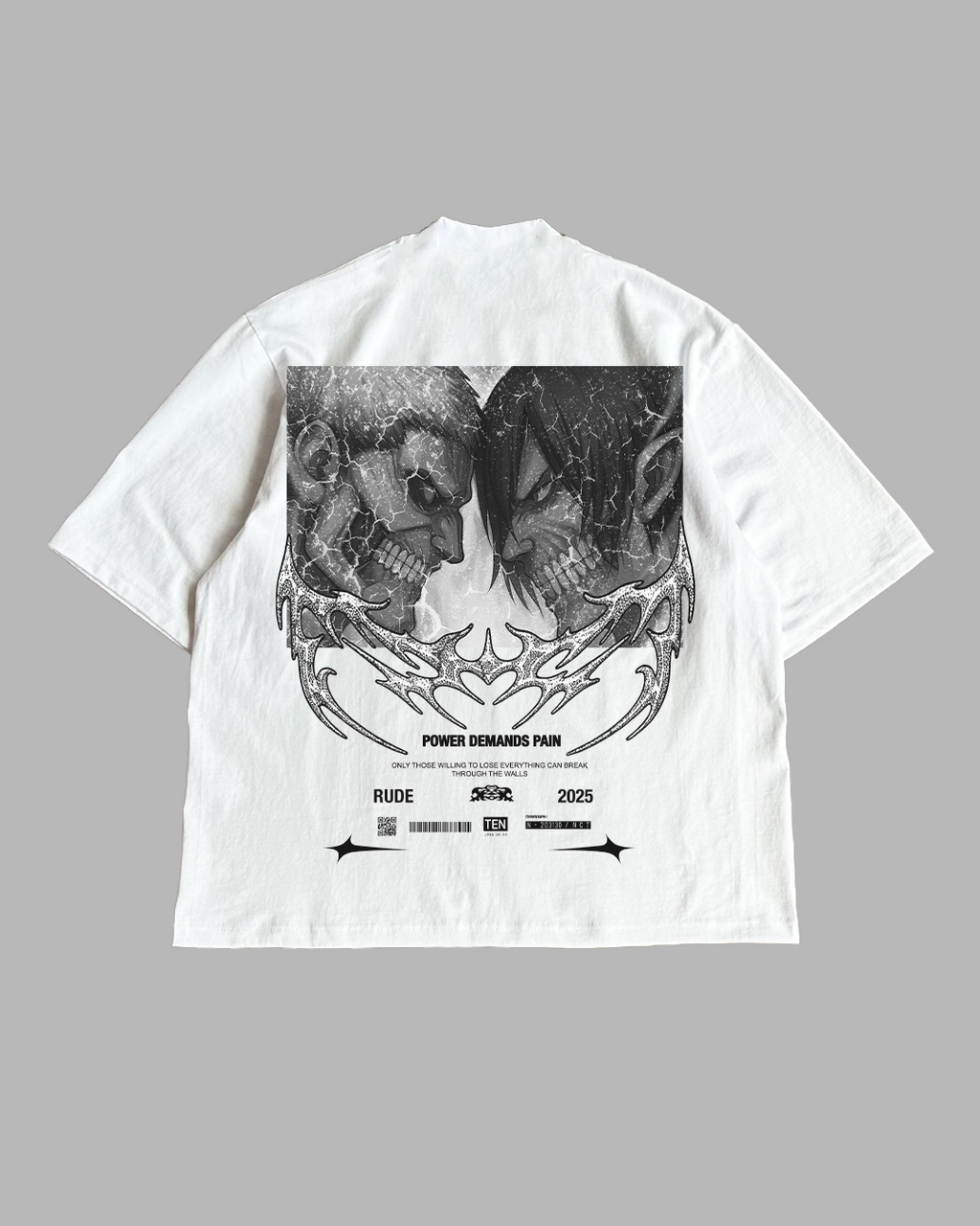 WRATH & RUIN PREMIUM OVERSIZED TEE