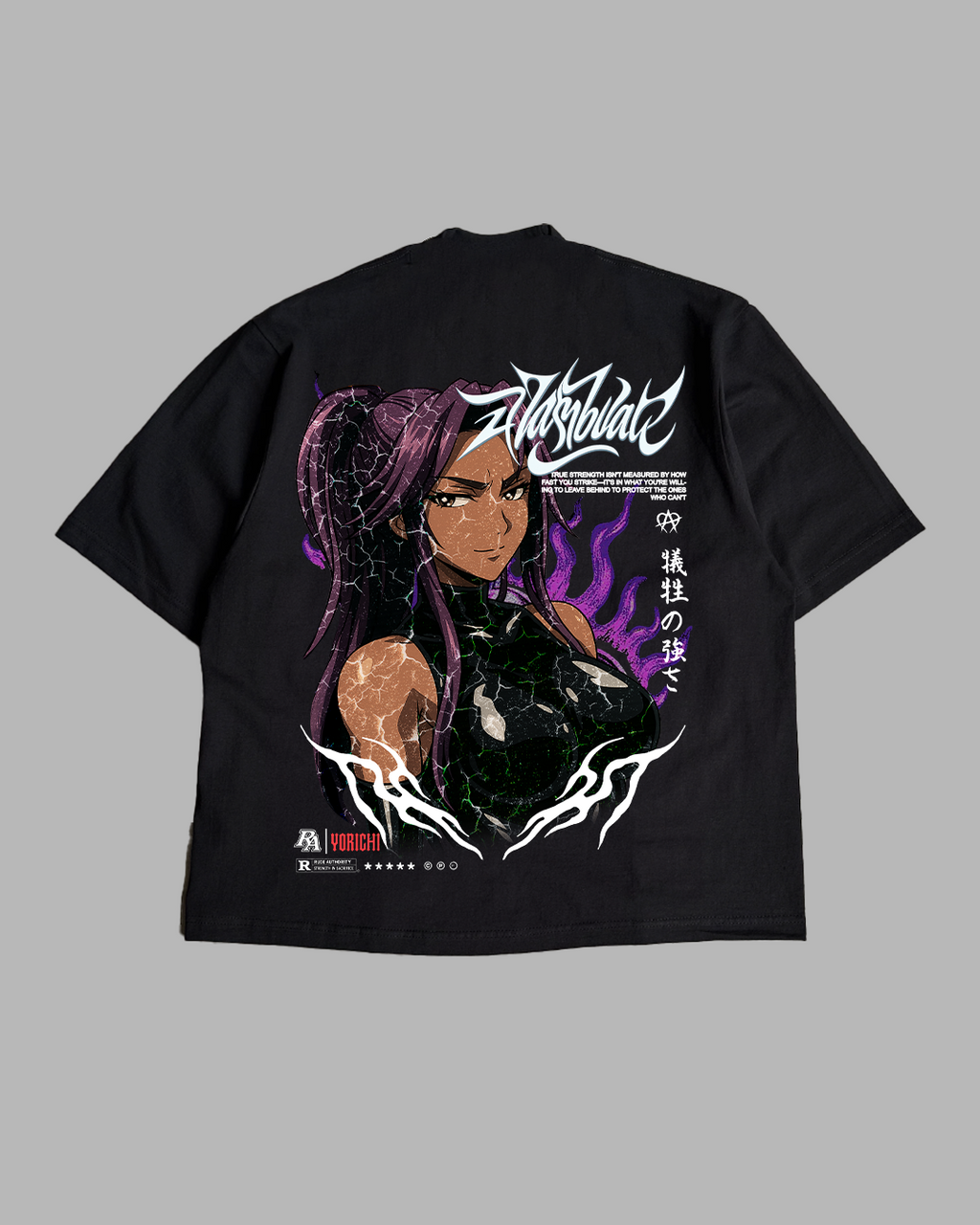 FLASH BLADE 'PREMIUM' OVERSIZED TEE