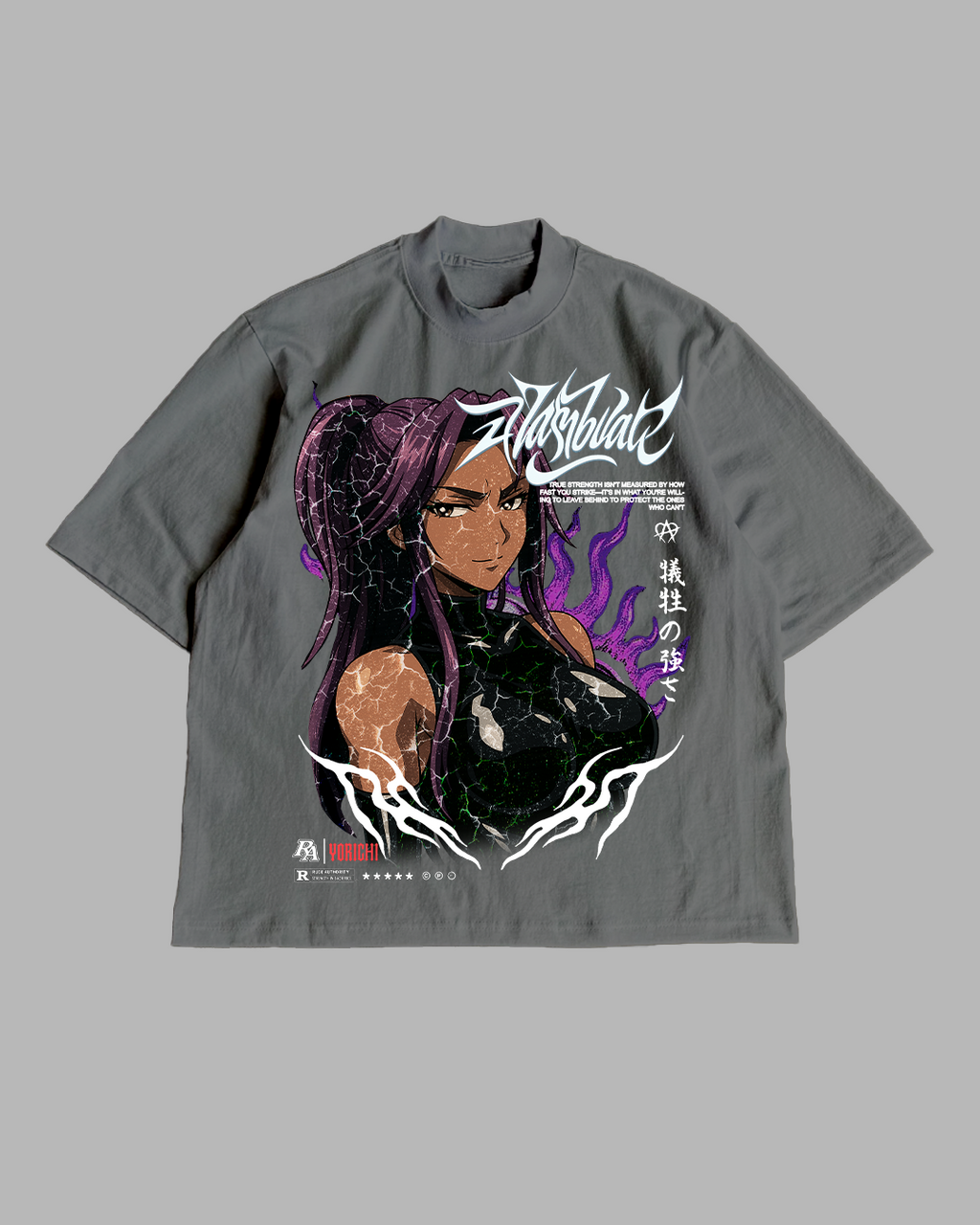 FLASH BLADE 'PREMIUM' OVERSIZED TEE