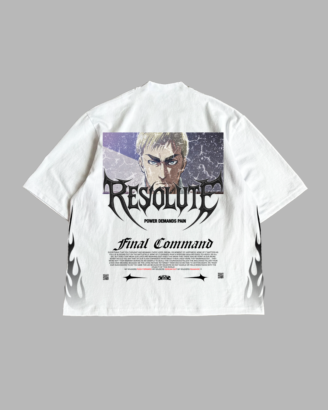 FINAL COMMAND PREMIUM OVERSIZED TEE