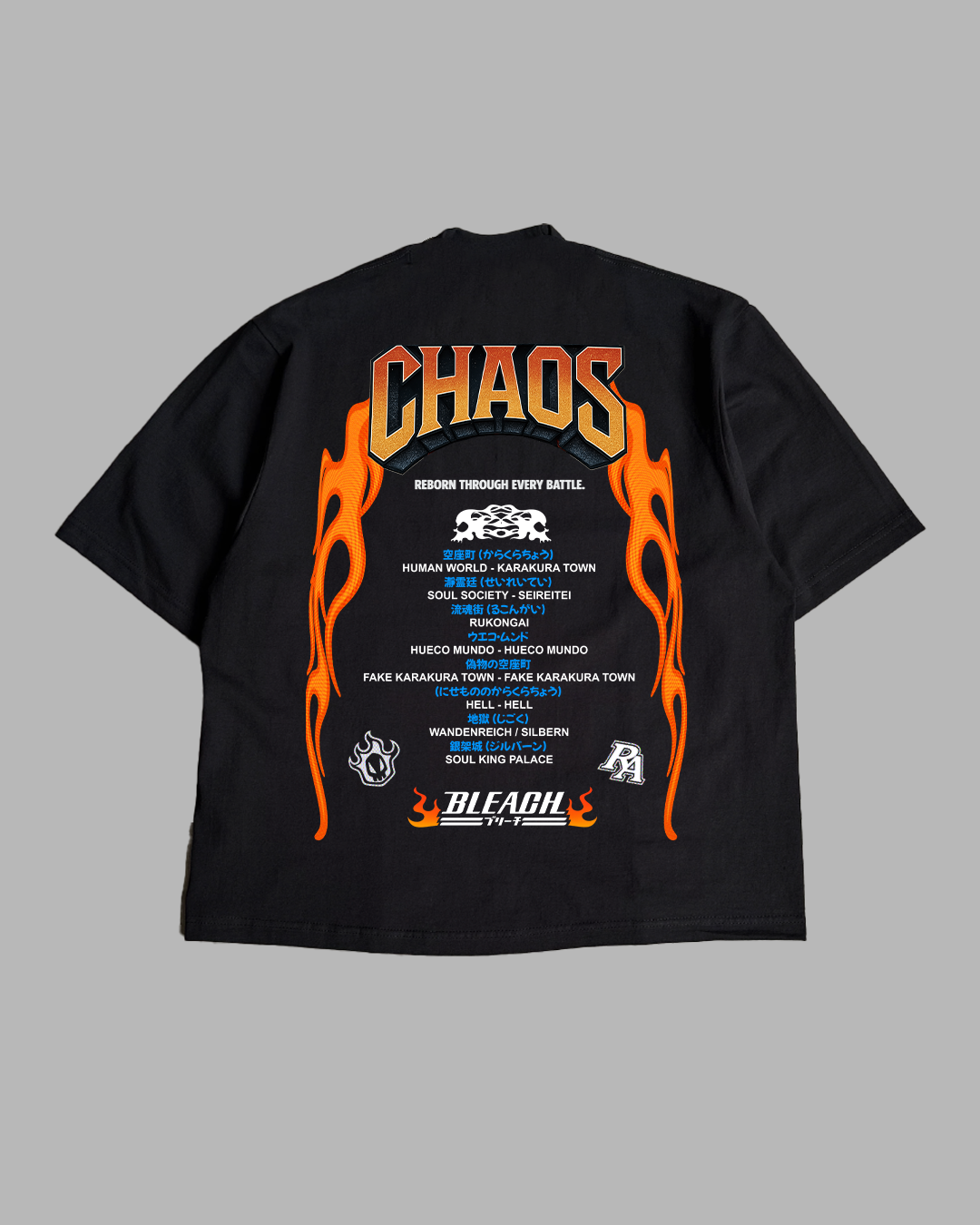 FORGED IN CHAOS 'PREMIUM' OVERSIZED BAND TEE