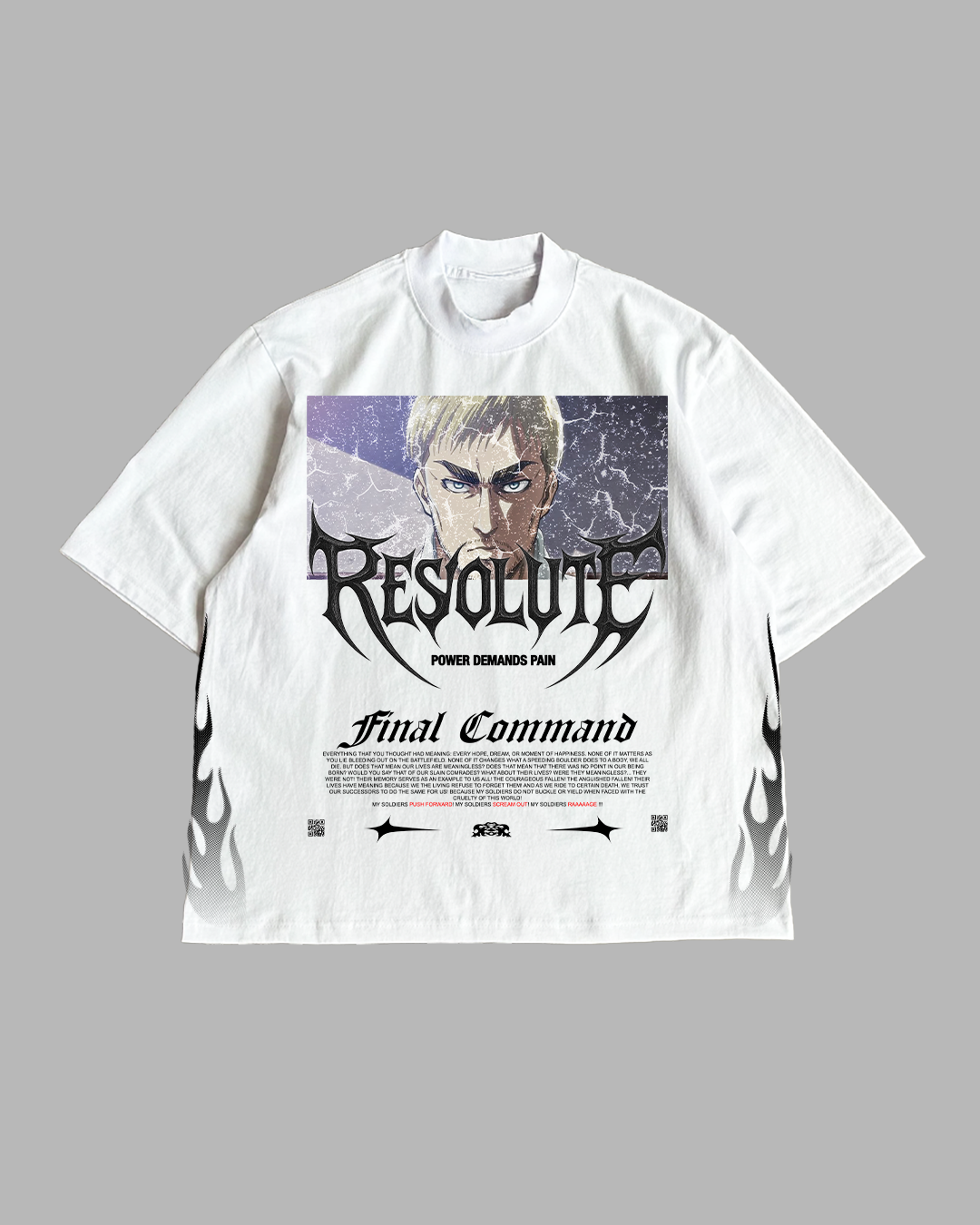FINAL COMMAND PREMIUM OVERSIZED TEE