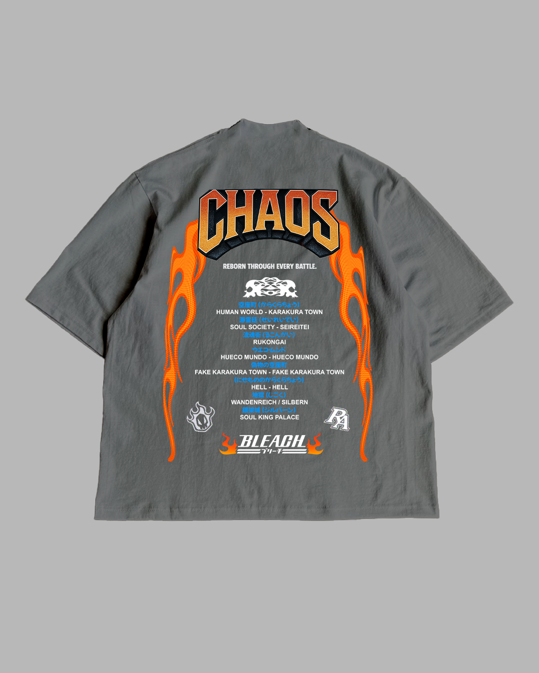 FORGED IN CHAOS 'PREMIUM' OVERSIZED BAND TEE