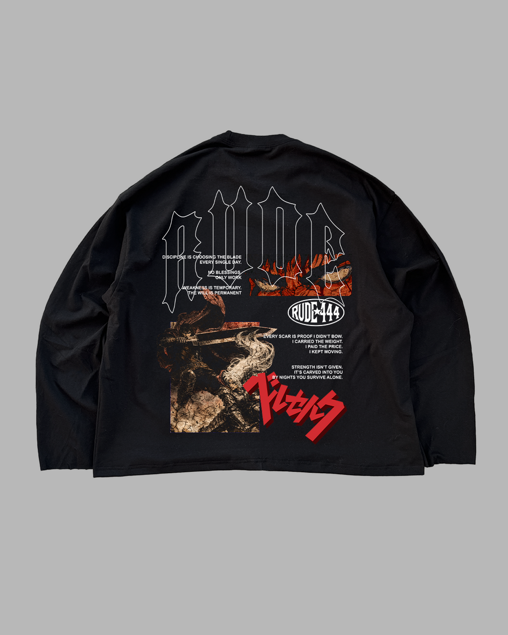 IRON PATH - OVERSIZED LONG SLEEVE