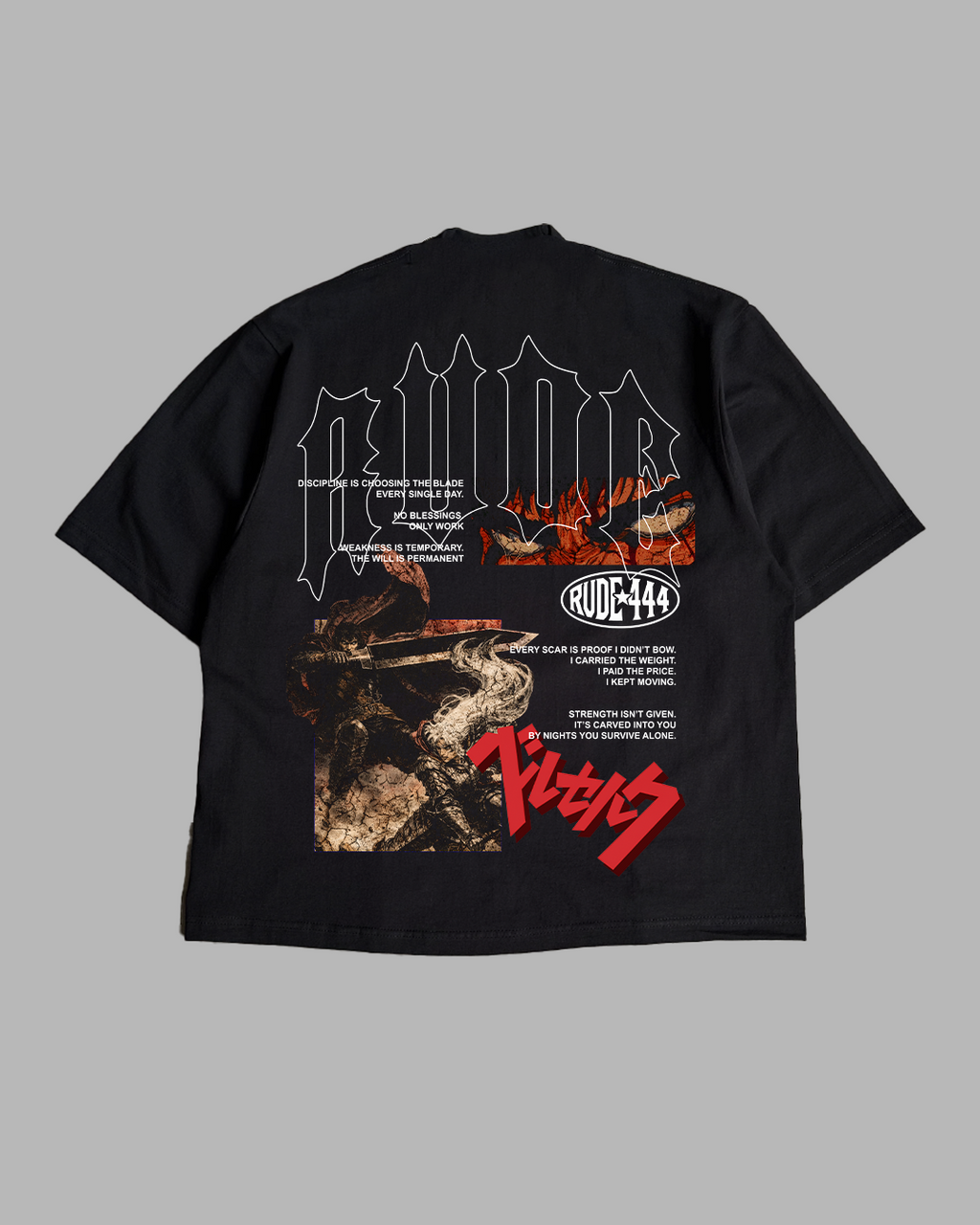 FORGED, NOT CHOSEN 'PREMIUM' OVERSIZED TEE