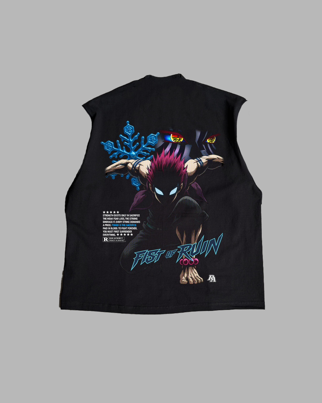 FIST OF RUIN 'PREMIUM' OVERSIZED TEE