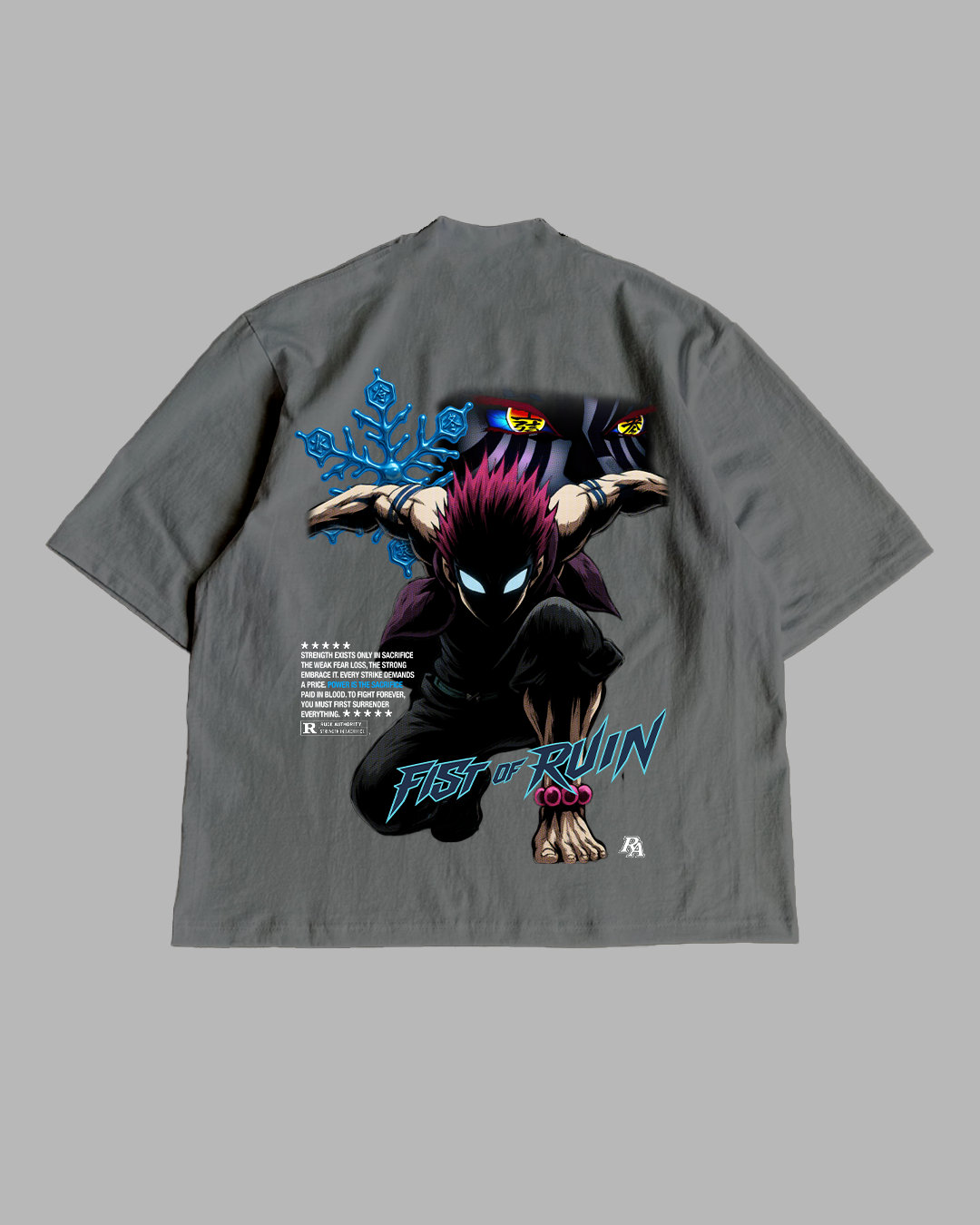 FIST OF RUIN 'PREMIUM' OVERSIZED TEE