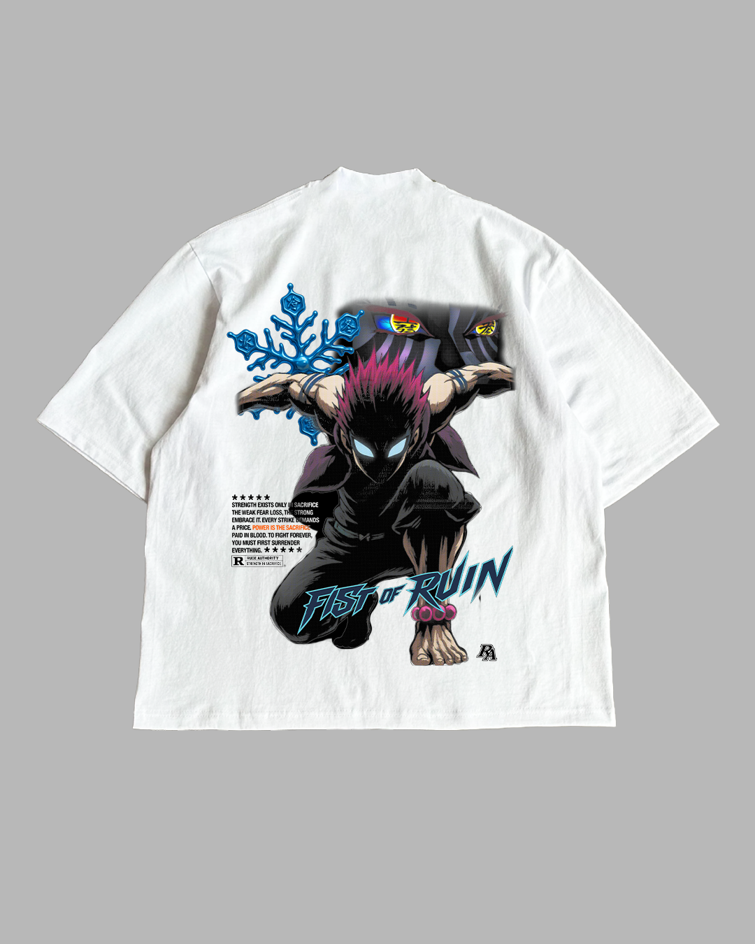 FIST OF RUIN 'PREMIUM' OVERSIZED TEE