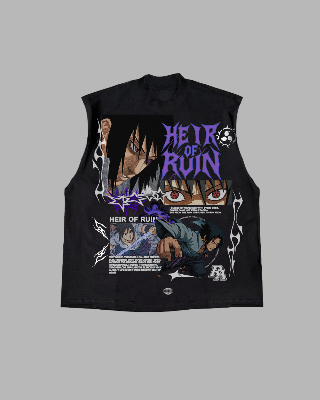 HEIR OF RUIN  PREMIUM OVERSIZED TEE