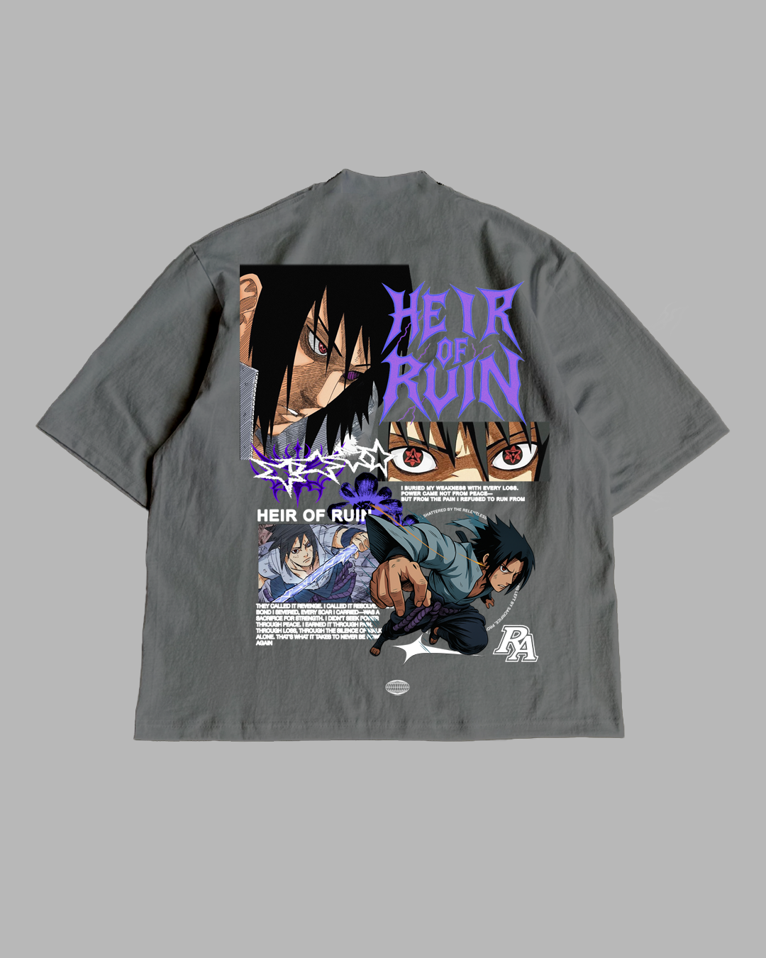 HEIR OF RUIN  PREMIUM OVERSIZED TEE
