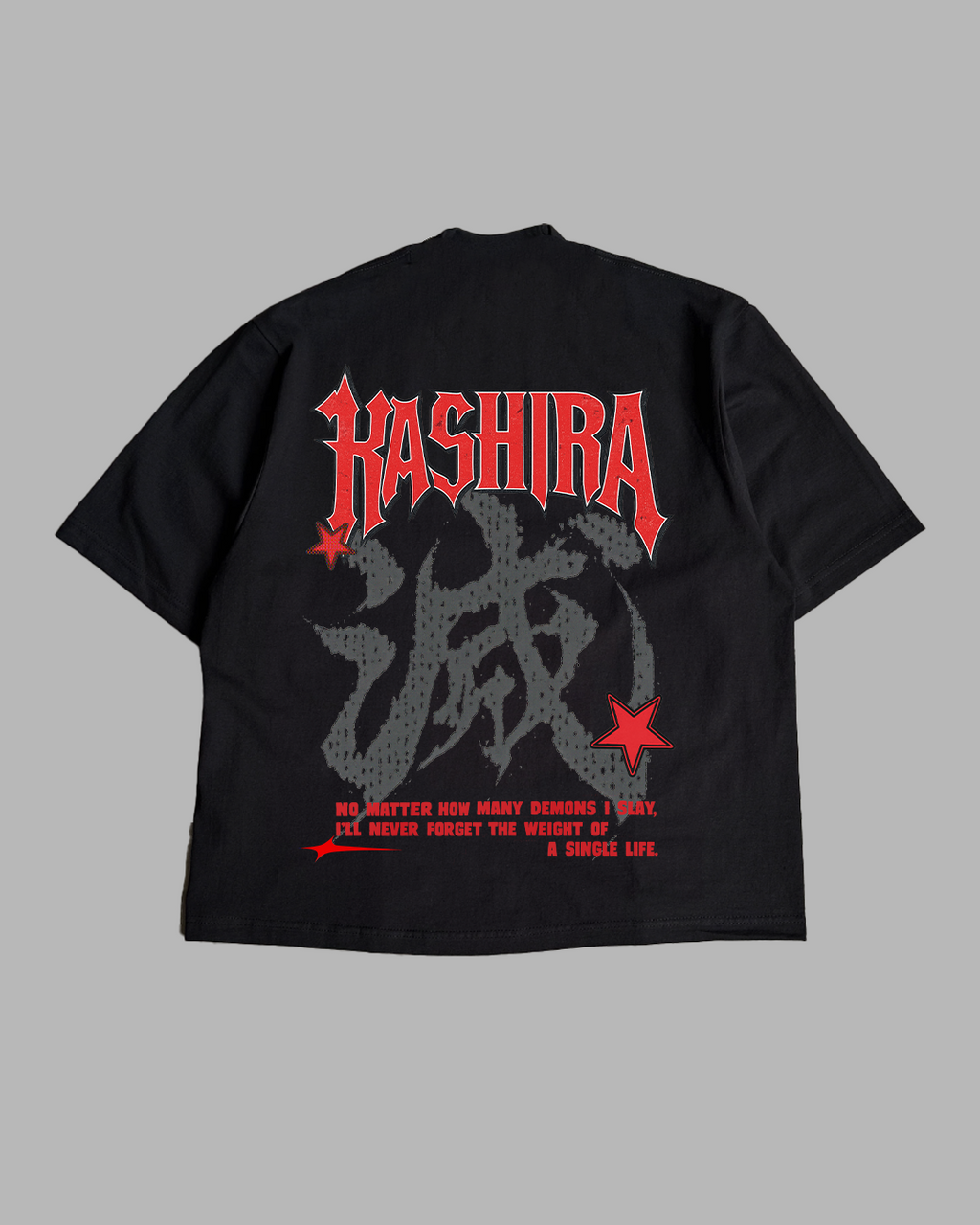 HASHIRA 'PREMIUM' OVERSIZED TEE